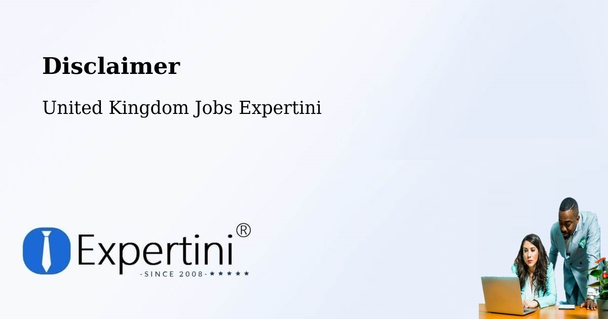 Disclaimer – Wolverhampton - United Kingdom Jobs Expertini